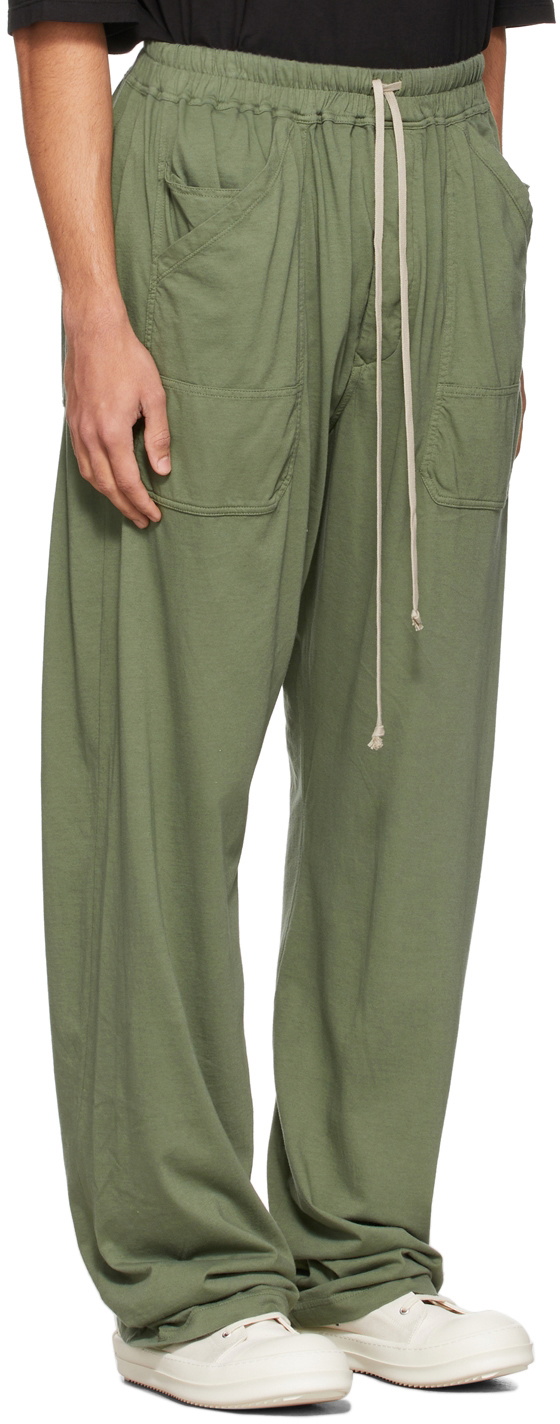 Rick Owens DRKSHDW SSENSE Exclusive Green MT Long Lounge Pants