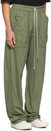 Rick Owens DRKSHDW SSENSE Exclusive Green MT Long Lounge Pants
