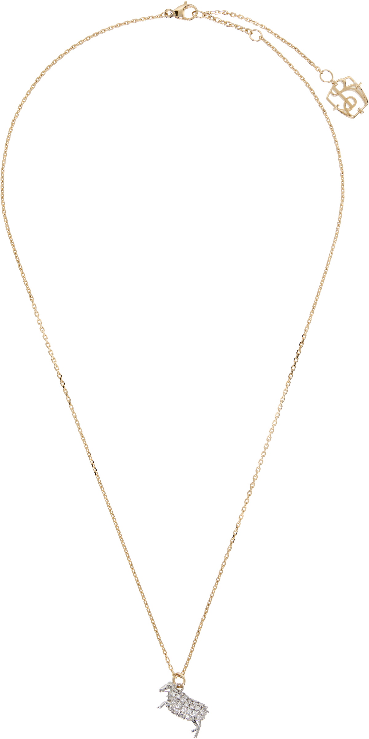 Burberry Sheep Charm Necklace