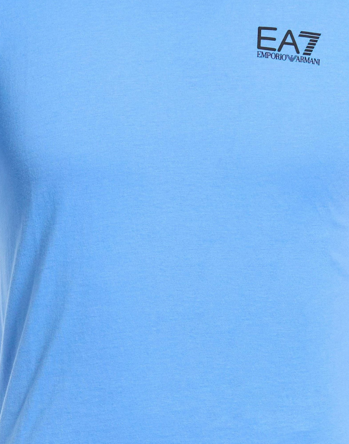 Ea7 Mens T-shirt Light in Blue