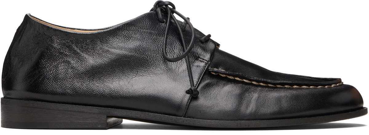 Marsèll Black Mocasso Derbys