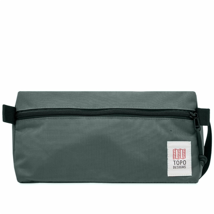 Photo: Topo Designs Dopp Kit Wash Bag in Charcoal