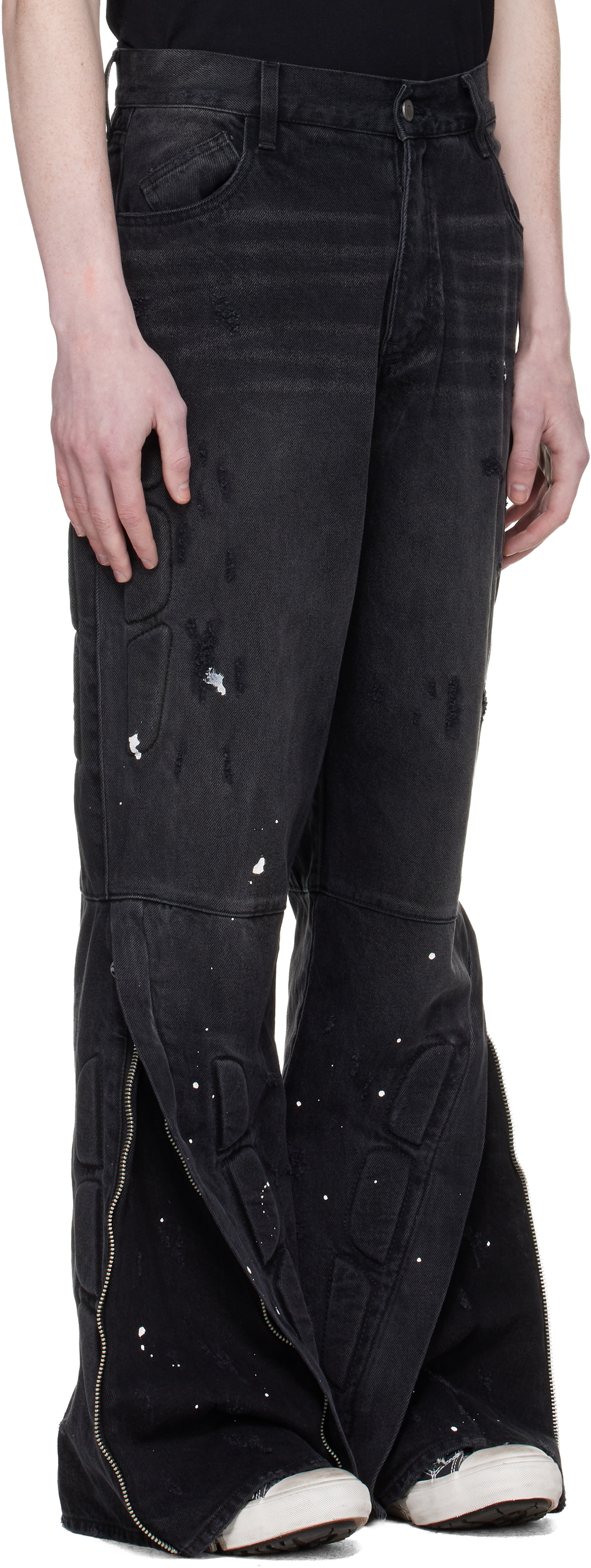 Satoshi Nakamoto Black Enduro Jeans