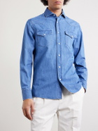 Brunello Cucinelli - Denim Shirt - Blue