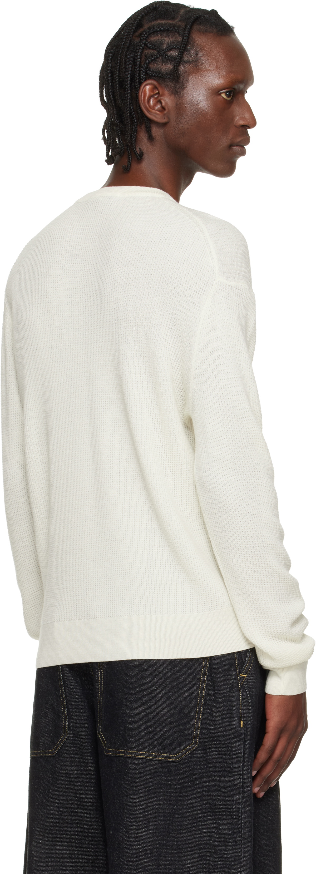 Studio Nicholson Off-White Portland Knit Sweater