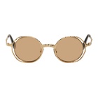 Kuboraum Gold H11 Sunglasses