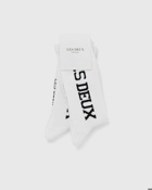 Les Deux Les Deux Vertigo 2 Pack Rib Socks Black/White - Mens - Socks