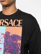 VERSACE - Printed Cotton Sweatshirt