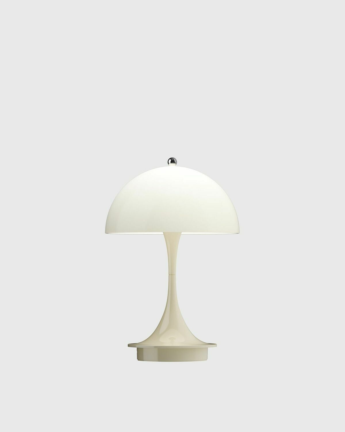 Louis Poulsen Panthella 160 Portable V3   Universal Plug Beige Lighting