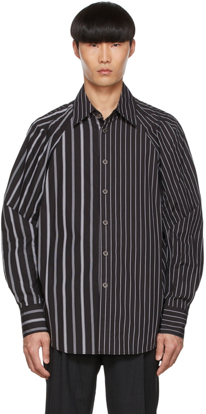 Photo: Feng Chen Wang Black Cotton Shirt