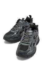 Off-white Be Right Back Panelled Mesh Sneakers Black