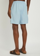 Fred Perry Logo-embroidered Shell Swim Shorts Light Blue