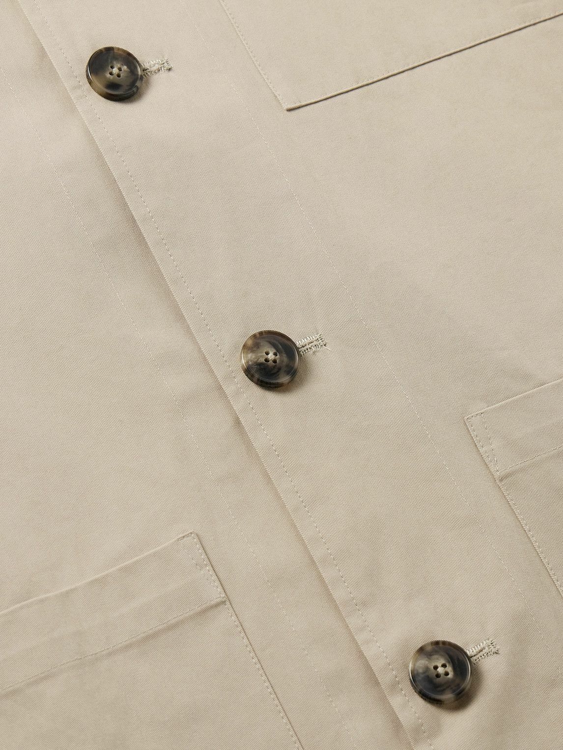 Yves Salomon - Cotton-Gabardine Jacket - Neutrals