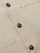 Yves Salomon - Cotton-Gabardine Jacket - Neutrals