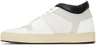 Common Projects White & Black BBall Low Decades Sneakers