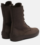 Tod's Winter Gommino leather lace-up boots