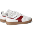 AMI - Leather and Suede Sneakers - White