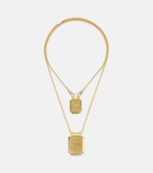 Marie Lichtenberg No Risk No Glory 18kt gold necklace with diamonds