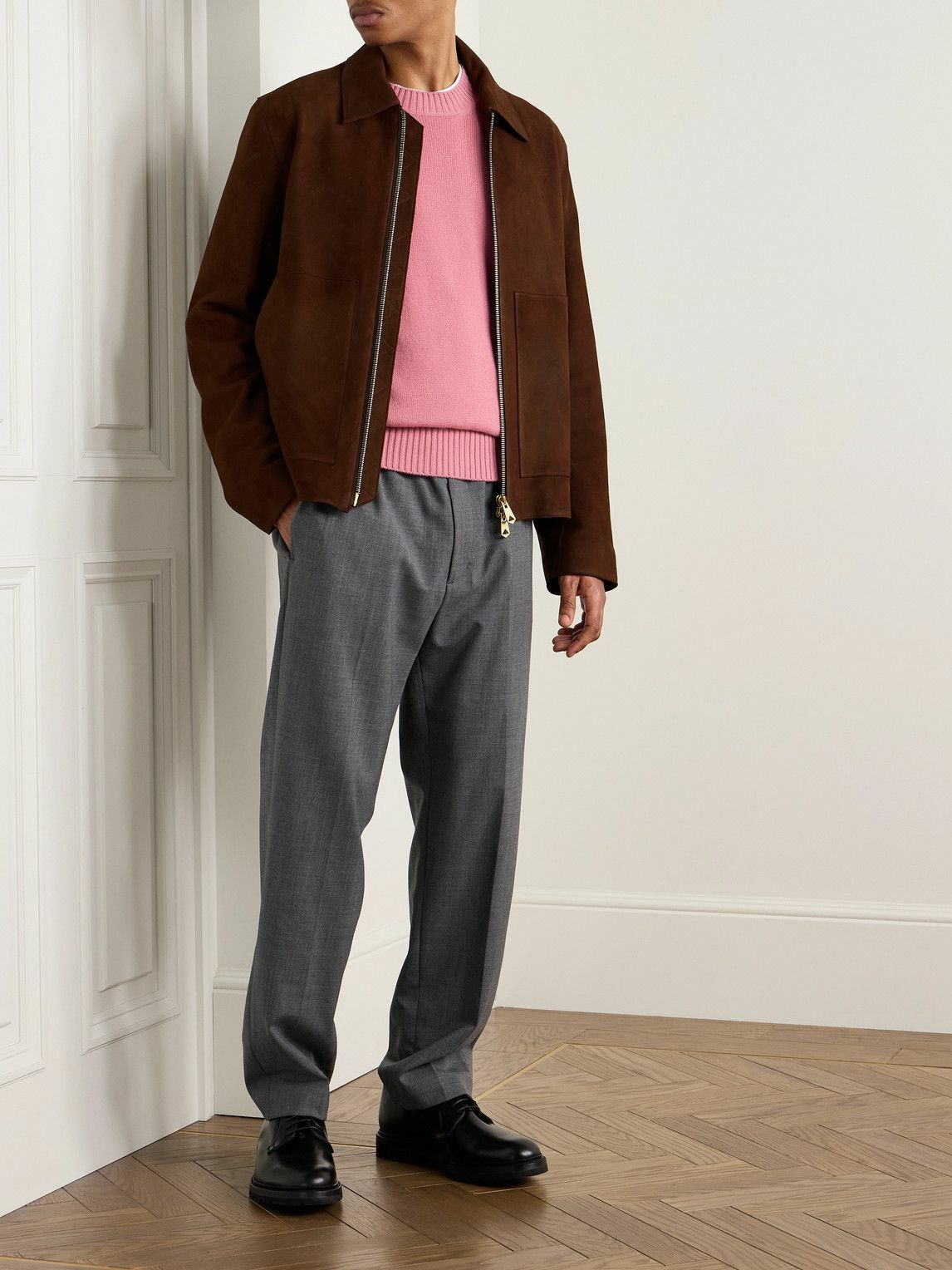 Paul Smith - Suede Jacket - Brown Paul Smith