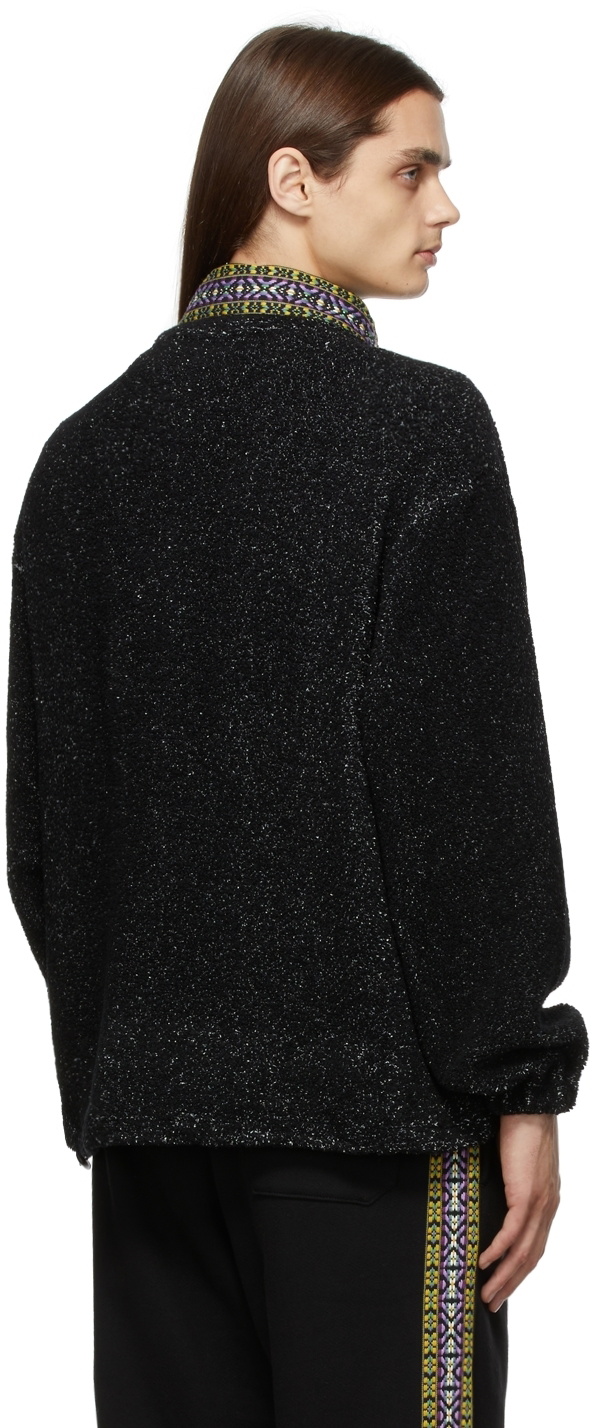 s.k. manor hill Black Fleece Half-Zip Sweatshirt