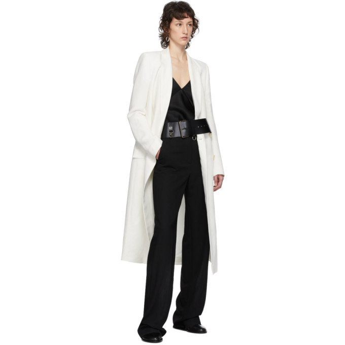 Haider Ackermann Black Crepe Camisole
