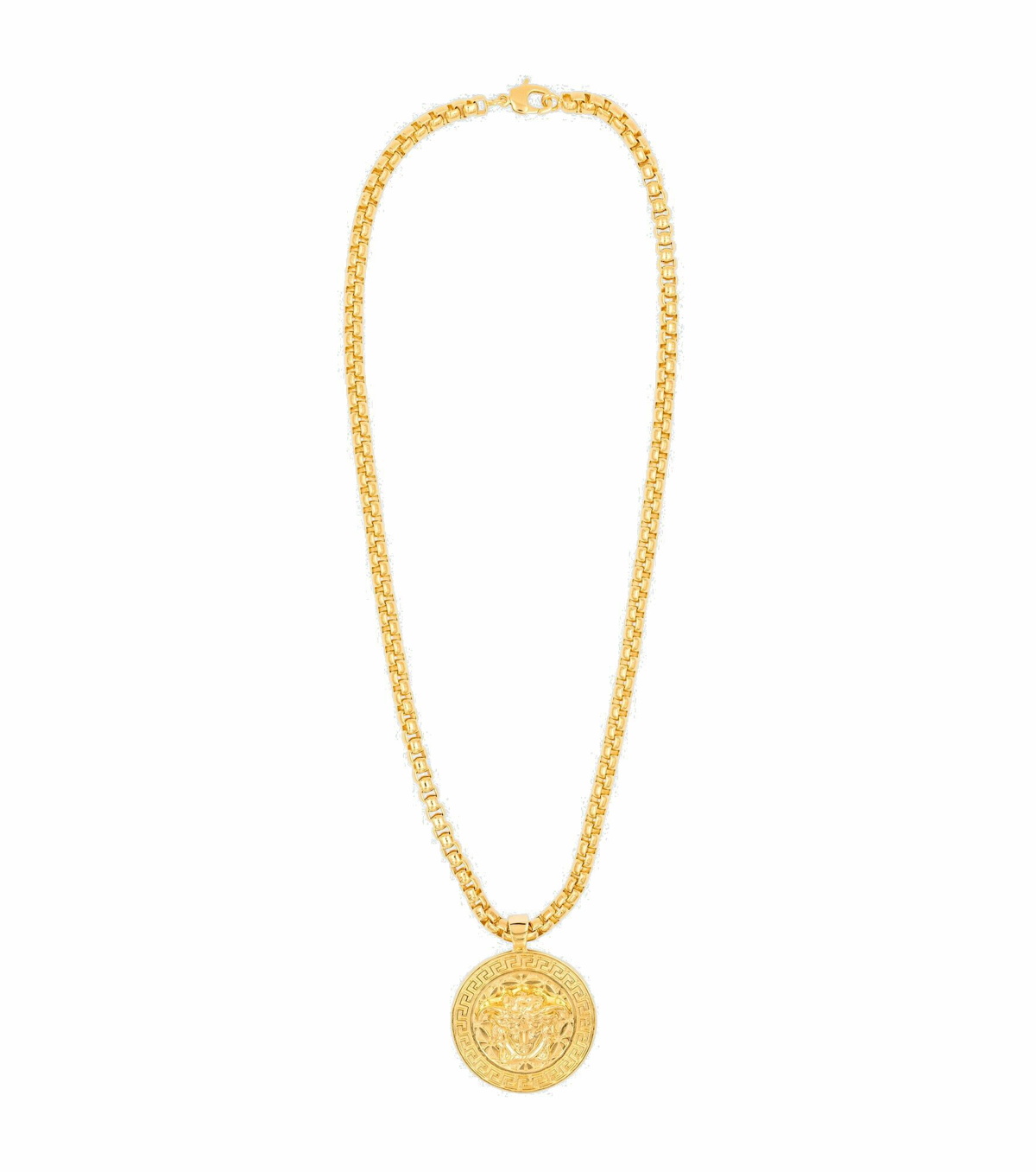 Photo: Versace - Medusa gold-plated necklace