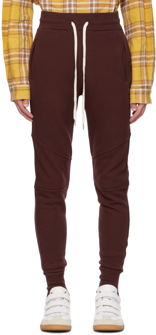John Elliott Burgundy Escobar Sweatpants John Elliott