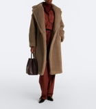 Max Mara Teddy Bear Icon cashmere and silk coat