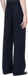 Marni Navy Wool Trousers
