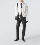 Tom Ford Leather slim pants