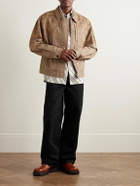 Burberry - Straight-Leg Cotton-Twill Trousers - Black