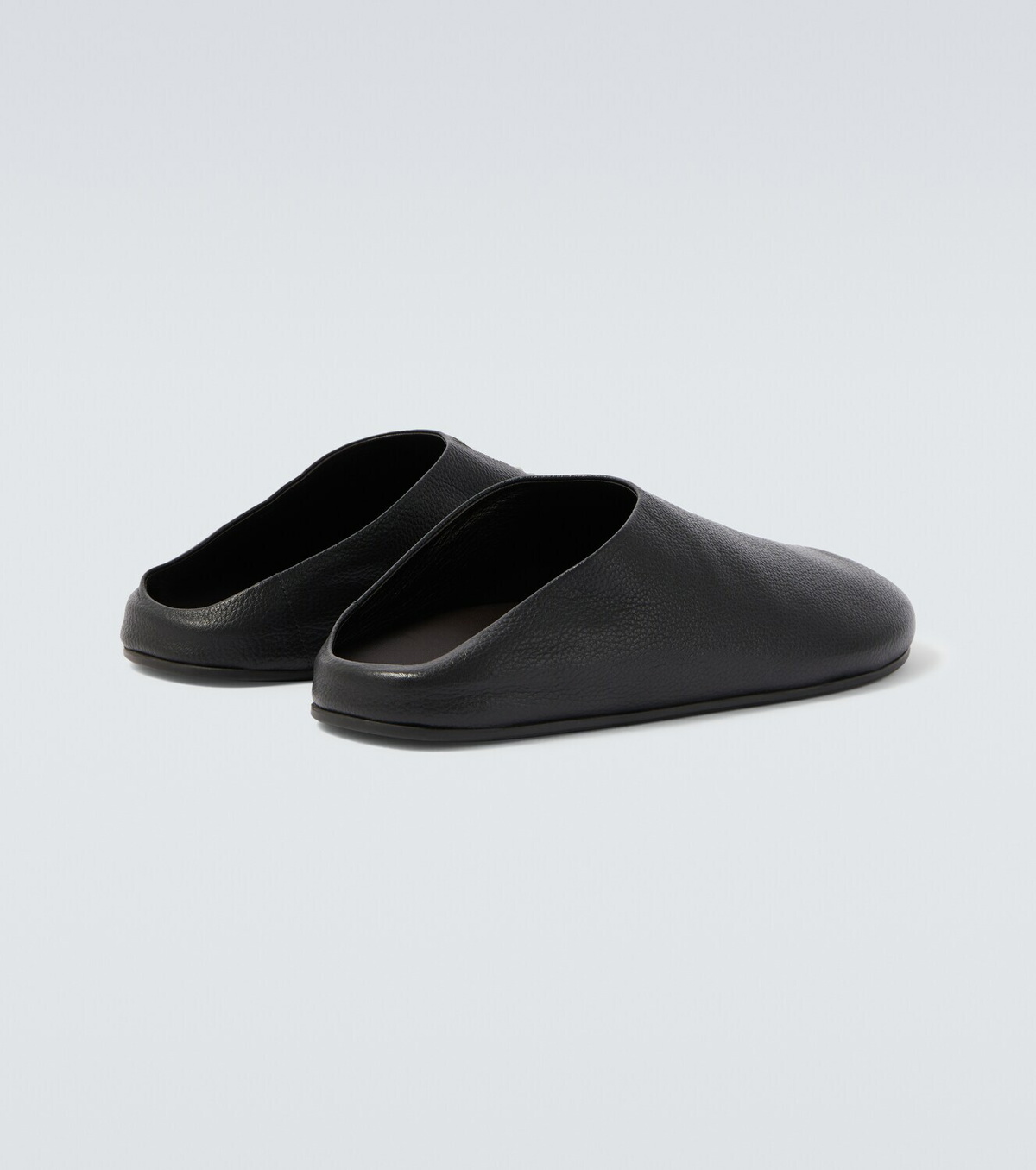The Row Hudson leather mules