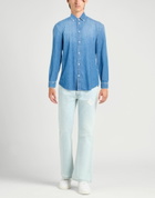 Dondup Mens Denim shirt in Blue