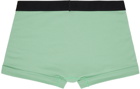 TOM FORD Green Jacquard Boxers