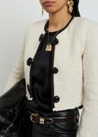 Isabel Marant Gradilia Bouclé Jacket Ecru