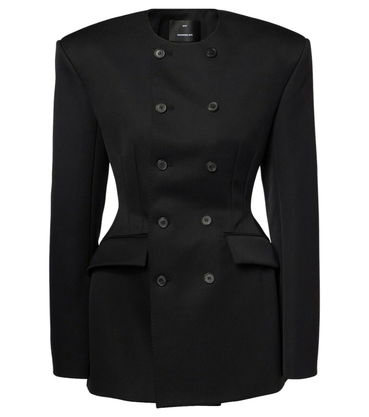 Longline Blazer Wardrobe Nyc Contour Blazer Twill Blazer Dress