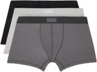 SKIMS Three-Pack Multicolor SKIMS Cotton 3 Boxer Briefs
