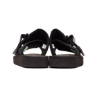 Suicoke Black KAW-Cab Sandals