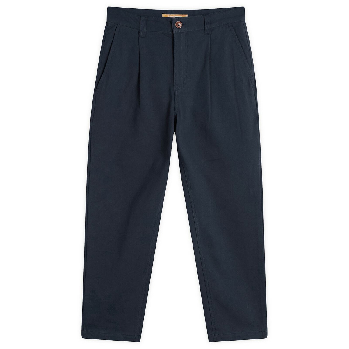 FrizmWORKS Men's OG Haworth One Tuck Trousers in Navy