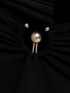 CHRISTOPHER ESBER - Pierced Orbit Cutout Jersey Mini Dress