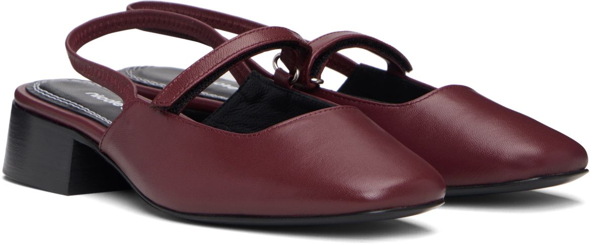 Nicole Saldaña Red Poppy Ballerina Flats