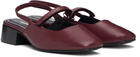 Nicole Saldaña Red Poppy Ballerina Flats