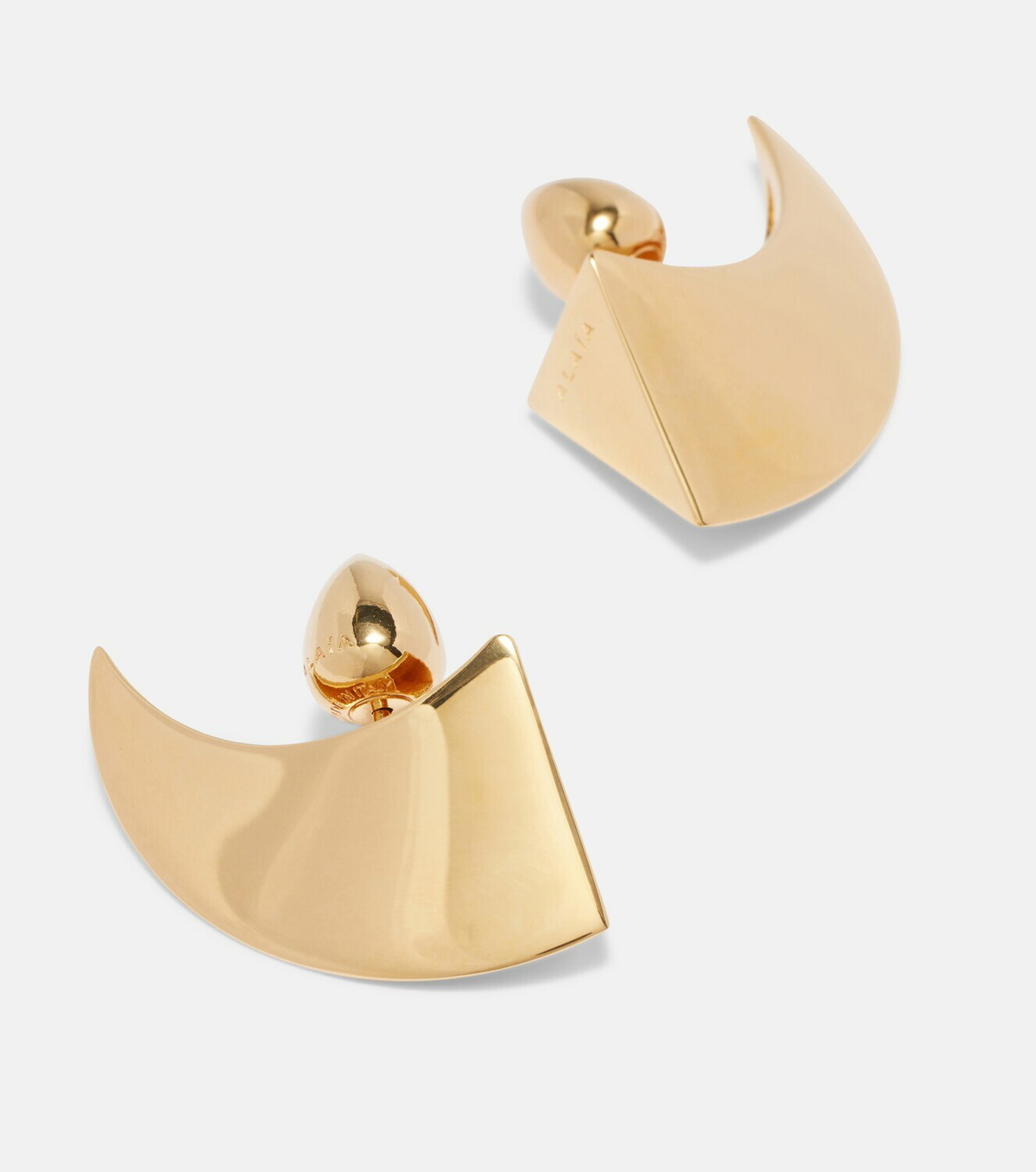 Alaïa Logo earrings