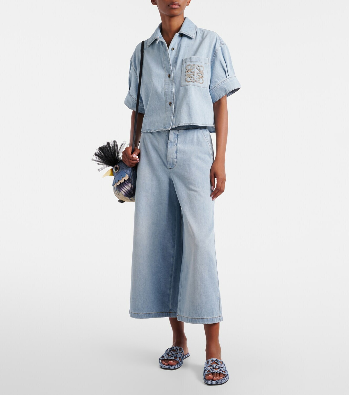 Loewe Paula's Ibiza cropped jeans
