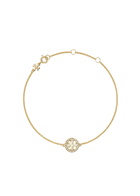 Tory Burch Icon 18k Gold Pavé Chain Bracelet - One Size