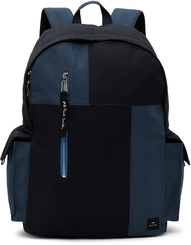 Photo: PS by Paul Smith Blue Patch Backpack