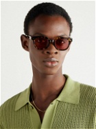 Garrett Leight California Optical - GLCO Josh Peskowitz D-Frame Tortoiseshell Acetate Sunglasses