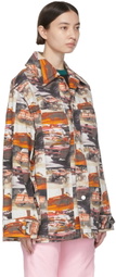 Marc Jacobs Heaven Red Cotton Jacket