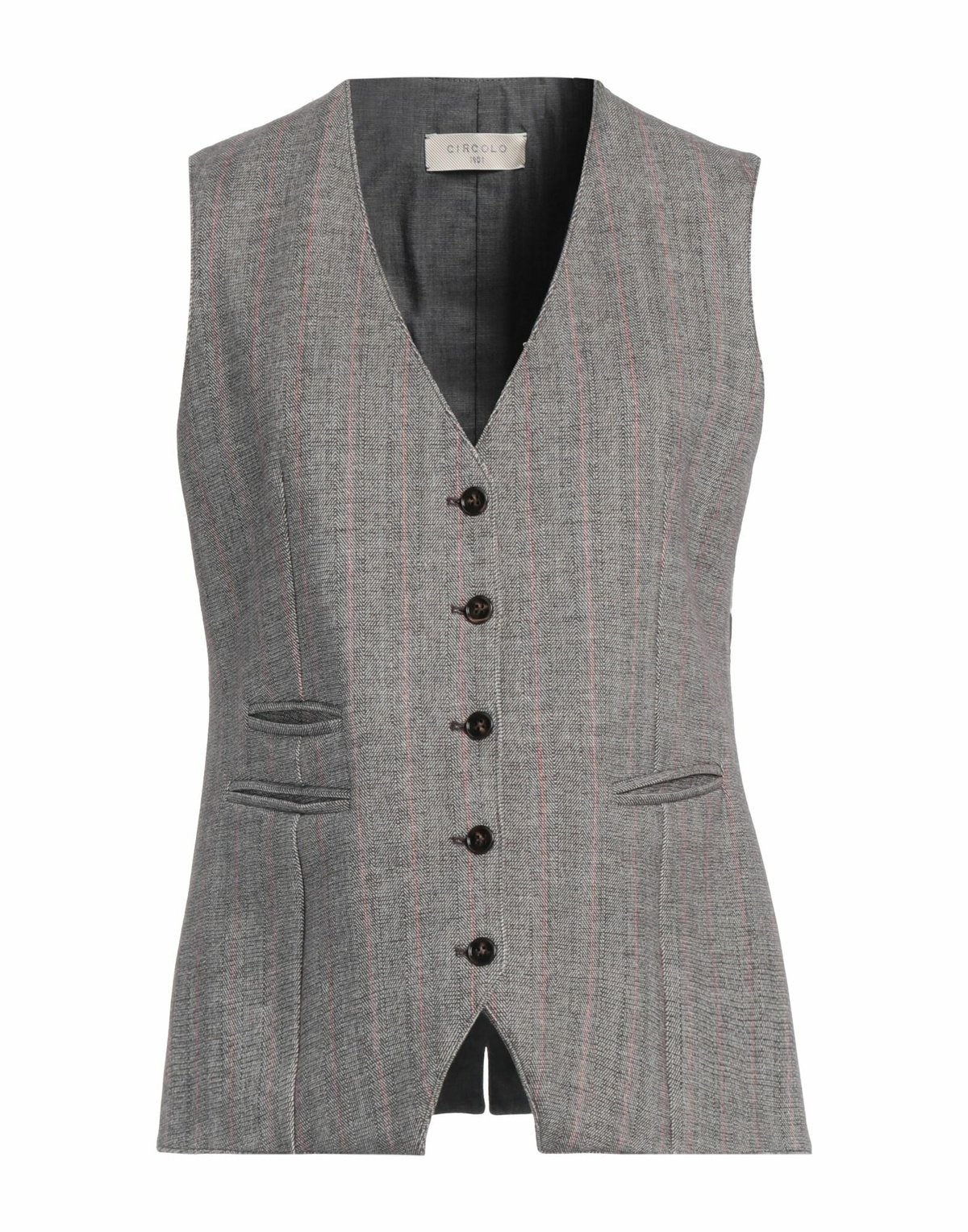 Circolo 1901 Womens Tailored Vest in Grey
