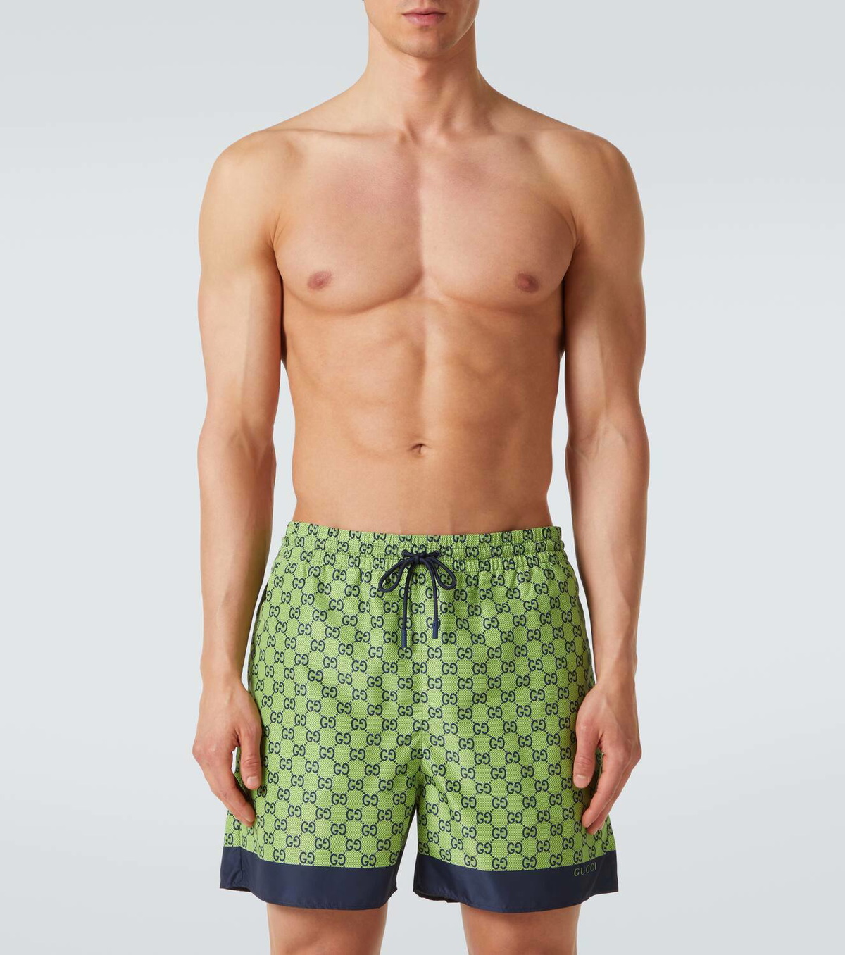 Gucci GG Supreme swim trunks